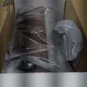 Vinyl Record Player Turntable with Built-in Bluetooth Receiver & 2 Stereo Speakers, 3 Speed 3 Size Portable Retro Record Player for Entertainment and Home Decoration (Brown)