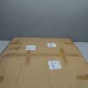 Coffee Table, 31.5" Black Round Coffee Table for Living Room, Center Tables for Family & Office Use, Outdoor Coffee Table Round, Large Black (31.5" D x 17.7" H)