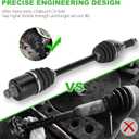 CV Axle Rear Assembly for Polairs Ranger 400 2012-2014, Ranger 400 HO 2010 2011, Ranger 500 EFI/CREW 2011-2013, Ranger 800 EFI/EPS Midsize 2013 2014, Ranger EV 2010-2020, 1332692