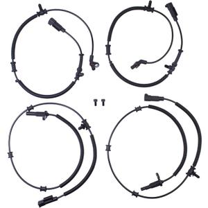 DriveFix Front and Rear Driver and Passenger Side ABS Sensor for Ram 1500 2013-2018, Ram 1500 Classic 2019-2022