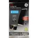 General Electric Crystal Amplified HDTV Antenna, 50-mile Range, VHF 1080P 4K, Black, 48732