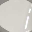 BEMIS 75 Commercial Open Front Plastic Toilet Seat, Heavy Duty Industrial Seat with Lid, Round, White