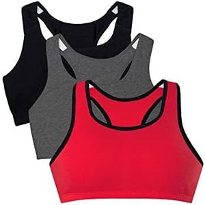 Fruit of the Loom Women's Multi-Pack Tank Top Style Sports Bra Talla 38 Fruit of the Loom Women's Multi-Pack Tank Top Style Sports Bra Talla 38