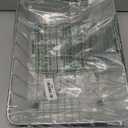 Fanbsy Large Dish Drainer Rack in Sink Adjustable, Expandable 304 Stainless Steel Metal Dish Drying Rack Organizer with Stainless Steel Utensil Holder Over Inside Sink Counter, Rustproof (Medium - 14.9611.025.35 Inches)