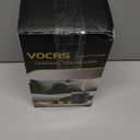 Small Portable Space Heater for Indoor Use - VOCRS 1500W PTC Electric Heater with Thermostat, Remote Control, 12H Timer, Eco and Fan Mode, Rapid and Safe Heating for Bedroom, Office