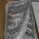 Side Window Louvers for Ford Mustang 2015 2016 2017 2018 2019 2020 2021 2022 2023 Windshield Sun Shade Cover Vent GT Lambo Style Custom Fit All Weather ABS (Matte Black)