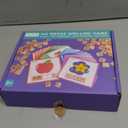 Humerry Spelling Games with 30 Double-Sided Flash Cards, 100Pcs Wooden Letters Sight Words Matching Game, Alphabet ABC Learning Educational Toys for Kids Ages 4-8