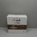 LITOPAK 500 Pack 4 oz Paper Cups, Brown Disposable Hot Coffee Cups for Party, Picnic, Travel, and Events
