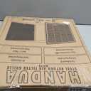 Fits 20x25 Duct Opening | Steel Return Air Filter Grille by Handua [Removable Door] | Vent Cover Grill | White | HVAC Cold Air Intake Grille | Out Dim: 22 5/8"W X 27 5/8"H