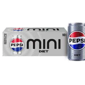 Diet Pepsi Soda, 7.5 Ounce Mini Cans, 10 Pack, Pack of 2, BB: Apr 20/2026