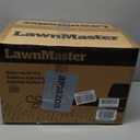LawnMaster BV1210 Electric Blower Vacuum Mulcher 12 Amp 2-Speed Adjustment with Metal Impeller 240 MPH 380 CFM 16:1 Mulch Ratio with Collection Bag