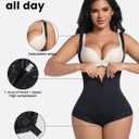 Fajas Colombianas Shapewear for Women Tummy Control,Faja Body Shaper Butt Lifter Bodysuit, M