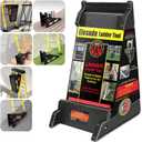 Ladder Leveler,Roof Pitch Hopper, Ladder Stabilizer,Roof Leveling Tool,Stable Platform for Uneven Surface