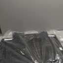 Rear Seat Back Cover Backrest Protector Compatible with Lexus GX550 & Toyota Land Cruiser Prado 250 Accessories 2024-2025 with Hook&Loop All Weather Split Dog Liner Pet Mat Cargo Trunk Liner