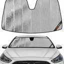 Pigenius Windshield Sun Shade for Hyundai Sonata 2011-2014, Sonata Hybrid/Hybrid Limited 2015 Front Window Sunshade - AstraGuard