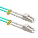 OM3 Fiber Patch Cable, 10G/40G LC to LC Fiber Optical Patch Cables Multimode Duplex 50/125 LSZH (10M, 2Pack)