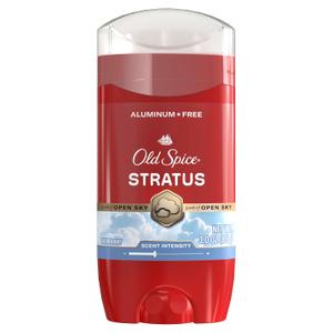 Old Spice Aluminum Free Deodorant for Men, 24/7 Odor Protection, 24/7 Signature Scent & Lasting Freshness, Goes on Clean, Stratus with Pineapple, Fresh Air, & Vanilla Scent, 3.0 oz