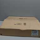 Mayfair Linden Slow Close Toilet Seat, Non Slip Heavy Duty Wood, Easy Install, Elongated, White