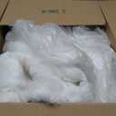 Lisa Colly Women Plus Size Faux Fur Jacket Big Hooded (White,Small)
