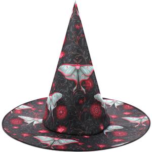 Witches Hat for Women - Halloween Witch Hats Witchy Cosplay Renaissance Masquerade Renfaire Costume for Adult