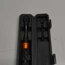 HORUSDY 1/4" Torque Wrench 4PCS Set, 20-240 in-lb Click Torque Wrench with 3" Extension Bar & 1/4" to 3/8" Adapter, Cr-V Inch Pound Torque Wrenches for Bike, Motorcycle & Small Engine Repair