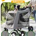 Gonex Dog Stroller for Large & Medium Dogs, 135 lbs Foldable Wagon