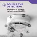 Kidde Smoke and Carbon Monoxide Detector, 10-Year Battery Powered, with Voice Alerts, LED Status Lights, 85 dB Alarm, 5 inches, 30CUD10-V, 1 Pack, EXP: JAN 30/2036