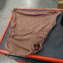 Trendy Queen Off The Shoulder Tops for Women Going Out Y2K Summer Cute Shirts Sexy 2026 Double Lined Spring Club Outfits Coffee S