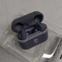 Skullcandy Indy Evo in-Ear Wireless Earbuds, 30 Hr Battery, Microphone, Works with iPhone Android and Bluetooth Devices - Grey