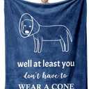 Mlkdcid Get Well Gifts for Men, Get Well Gifts After Surgery, Get Well Soon Gifts for Men/Teenage Boys, Feel Better Gift Throw Blanket 60" x 50"