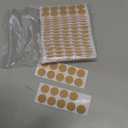 YENOVO Earring Stickers, Earlobe Support Patches for Earrings, Adhesive Drooping Earring Disc for Enhancing Comfort, Lobe Support Patches for Women (Skin color-600)