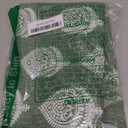 FUNHOME Outdoor Bench Cushion Covers 48" x 18" x 3", No Insert! Patio Bench Cushion Covers for Outdoor Furniture,Water Resistant Patio Loveseat Cushion Cover 1 Pack, Fair Green (Covers ONLY)