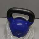 Yes4All Powder Coated Kettlebell, Cast Iron Core Kettlebells with Non-Slip Handle & Flat Bottom for Conditioning, Heavy Duty for Strength Training, 9lb to 71lb - Single & Pair (H - Green - 20 KG - 44 LB)