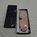 MZOO Luxury Sleep Eye Mask for Side Sleeper Men Women, Zero Eye Pressure 3D Sleeping Mask, Light Blocking Patented Design Night Blindfold, Soft Eye Shade Cover for Travel, Pink