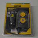 STANLEY FATMAX PCI140 140W Power Inverter: 12V DC to 120V AC Power Outlet with Dual USB Ports