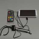 ShakingTank ARGB and PWM Hun, 9 Ports for A-RGB &PWM Case Fan Hub with Controller and SATA Power Input, Magnetic backplane Splitter 5V/3PIN Case Fan Hub Adapter PWM ARGB Fan White