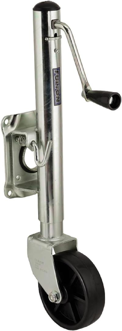 Fulton TJ12000101 Marine Trailer Jack, 1,200 lbs. Lift Capacity, Sidewind, Bolt-On Side Mount, 10 Inch Travel Fulton TJ12000101 Marine Trailer Jack, 1,200 lbs. Lift Capacity, Sidewind, Bolt-On Side Mount, 10 Inch Travel