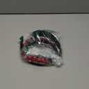 Jaciya Christmas Headbands Velvet Knotted Headband for Women Girls - Red and Green Sparkling Rhinestones Hair Accessories