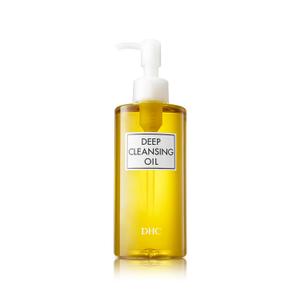 DHC Deep Cleansing Oil, Facial Cleansing Oil, Makeup Remover, Cleanses without Clogging Pores, Residue-Free, Fragrance and Colorant Free, All Skin Types, 6.7 Fl. Oz.