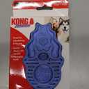 KONG - ZoomGroom - Dog Brush for Grooming and Shampooing - Blue Brush for Large Dogs