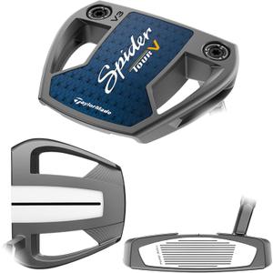 New TaylorMade Spider Tour V V3 Putter, Slant Neck, Right Hand (35")