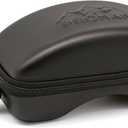 Snow Goggles Case, Semi Hard EVA Ski Goggles Case with Aluminum Bag Strap & High-Performance Proof Zipper - Compact & Lightweight Travel Carrying Snowboard Goggles Bag