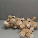 MorisMos Teddy Bear Bulk Packs - 6 Small Stuffed Animals for Baby Shower, Wedding Party - Light Brown