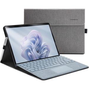 Omnpak Microsoft Surface Pro 11/10/9 Case, Lightweight Protective, Multiple Angle, Stylus Holder, Designed for Surface 11th Edition AI 2024/Pro 9 5G 13" 2022, Compatible with Type Cover Keyboard (Grey)