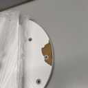 Across-Star Dual-Monitor Stand for Desk - Large Adjustable Length and Angle Riser for 2 Monitors, Double Computer Desktop Organizer, Shelf for TV, Laptop, Printer (30.3-40.5L*9.45D*4.9H, White)