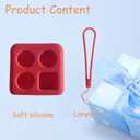 Silicone Cover for Yoto Mini Player, Protective Sleeve Case Compatible with Audio Music Player (Red)