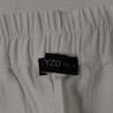 FUNYYZO Women Suit Pants Wide Leg Pants High Elastic Waisted in The Back Business Work Trousers Long Straight (White, Small)