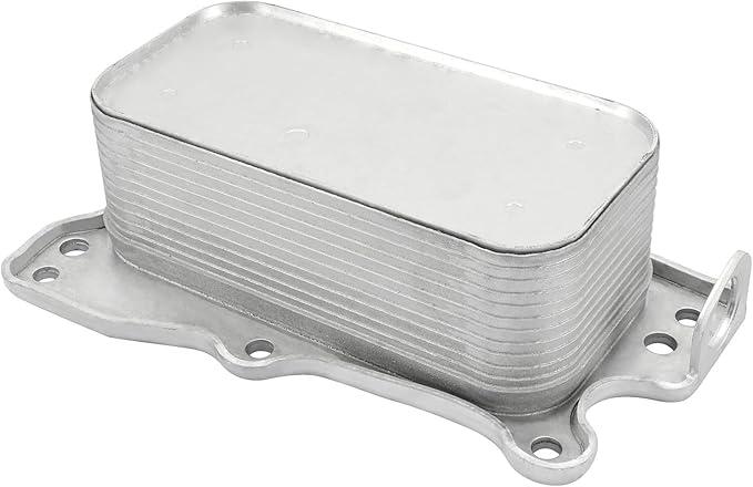 AULINK 2721880001 Engine Oil Cooler For 20052015 MercedesBenz C230 C280 C300 C350 CLK350 E350 GLK350 ML350 ML450 R350 S400 SLK280 SLK300 SLK350 2.5L 3.0L 3.5L V6, Replaces 5989070190 A5989070190