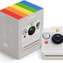Polaroid Now 3rd Generation I-Type Instant Film Camera - Pebble White - Camera Only No Film (9155)