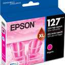 EPSON 127 DURABrite Ultra Ink Magenta Cartridge For NX-530, 625, WF-3520, 3530, 3540, 545, 60, 630, 633, 635, 645, 7010, 7510, 7520, 840, 845